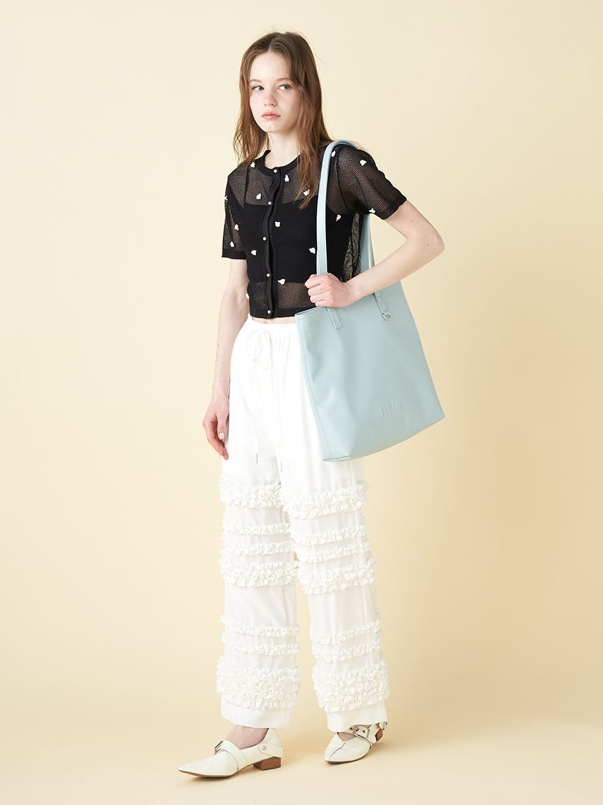 FURFUR「【新色追加】エンボスロゴトートバッグＭ」|トートバッグ|