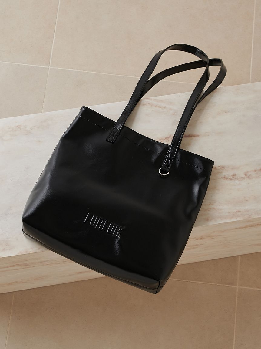 FURFUR「【新色追加】エンボスロゴトートバッグＭ」|トートバッグ|