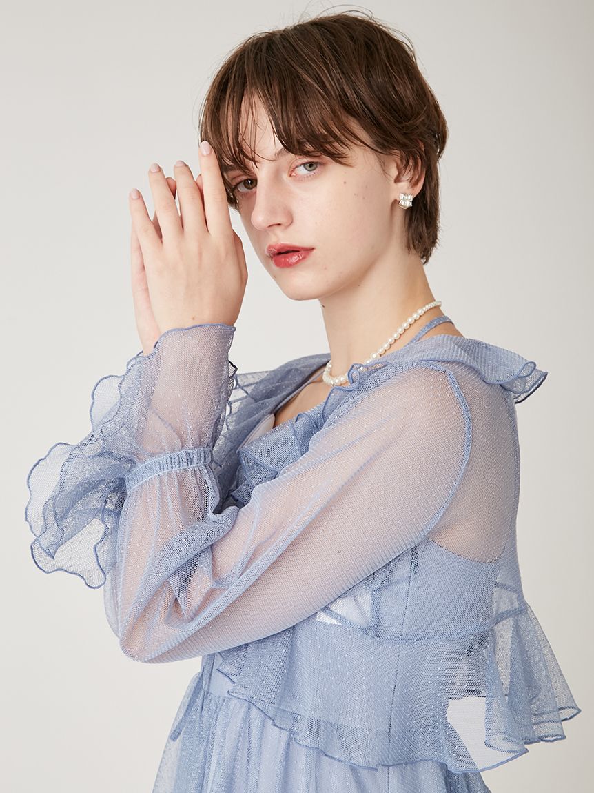 FURFUR「ボレロSETチュールドレス」|ドレス|