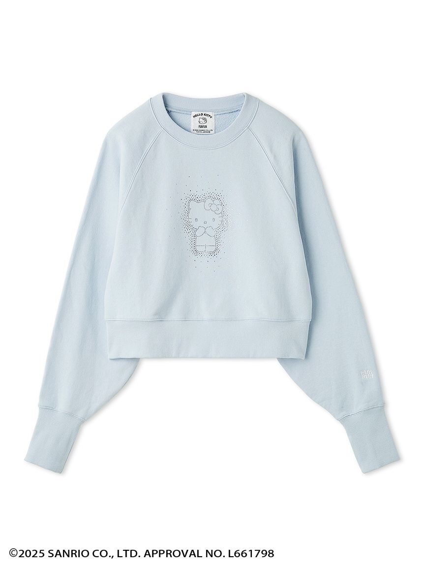 FURFUR「【WEB・一部店舗限定カラー】HELLO KITTYクリスタルスウェット」|スウェット・ジャージ|