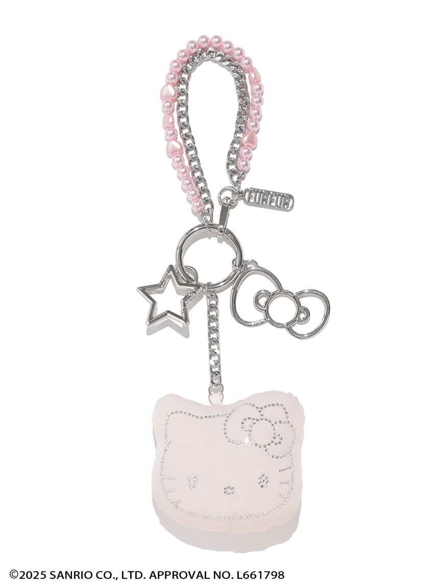FURFUR「HELLO KITTYクリスタルチャーム」|キーケース|