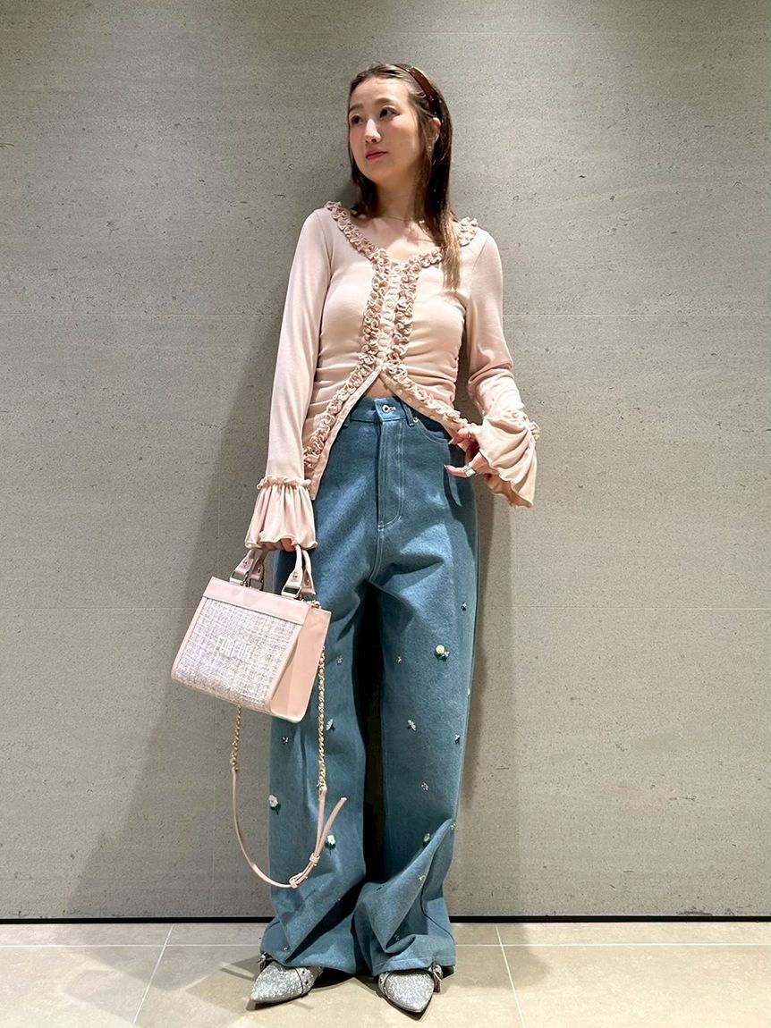 FURFUR「【限定カラー】ツイードロゴトートバッグ」|トートバッグ|