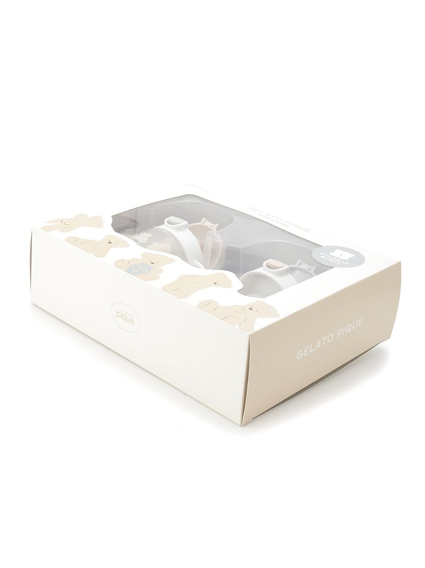 GELATO PIQUE KIDS & BABY「【BABY】スタイ付きステップアップマグセットR」|その他ベビー用品|