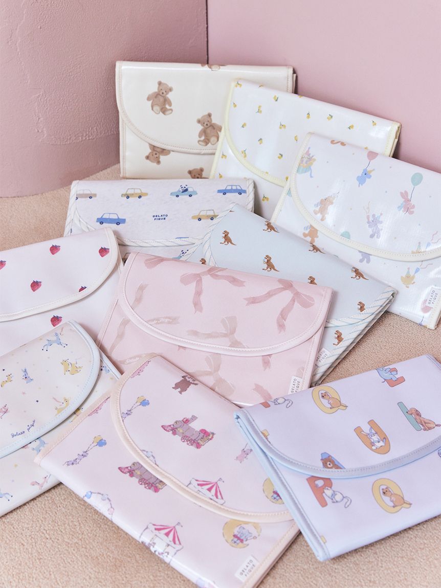 GELATO PIQUE KIDS & BABY「【販路限定】総柄母子手帳ケースM」|マタニティ・ママグッズ|