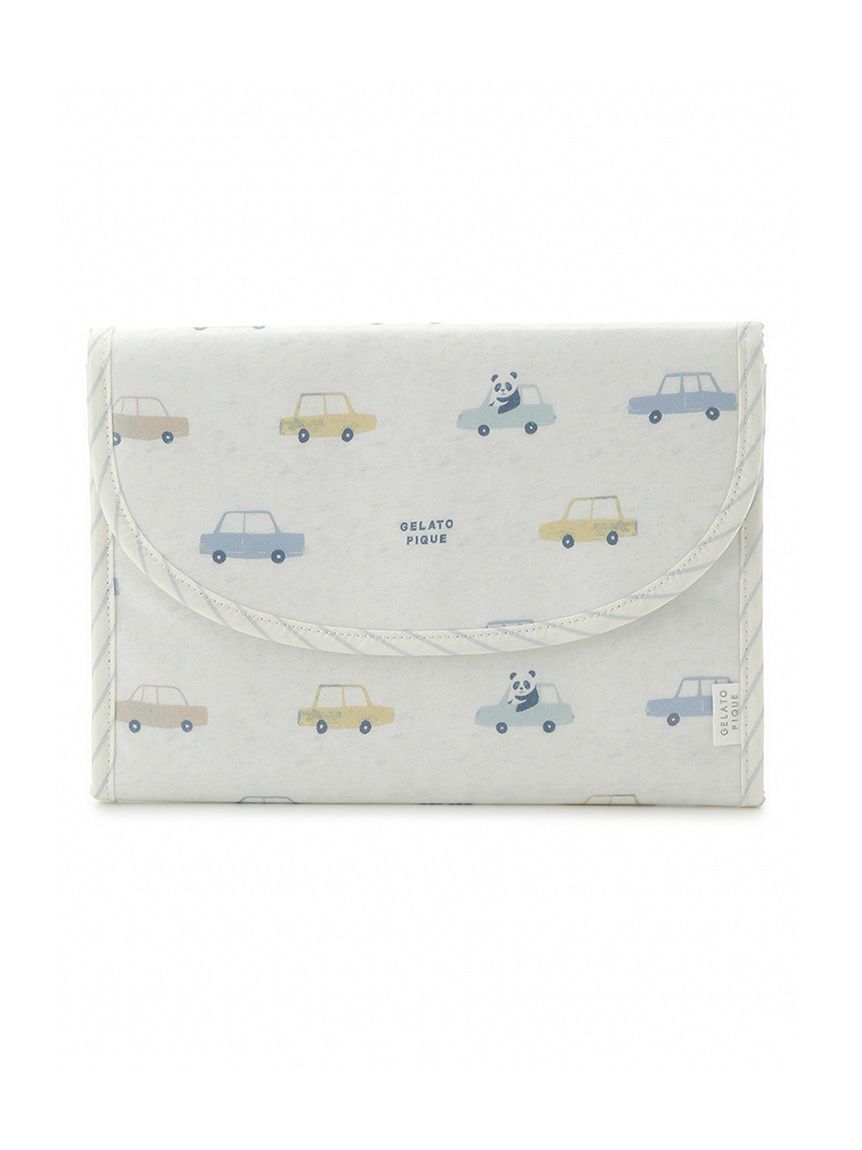 GELATO PIQUE KIDS & BABY「【販路限定】総柄母子手帳ケースM」|マタニティ・ママグッズ|GRY