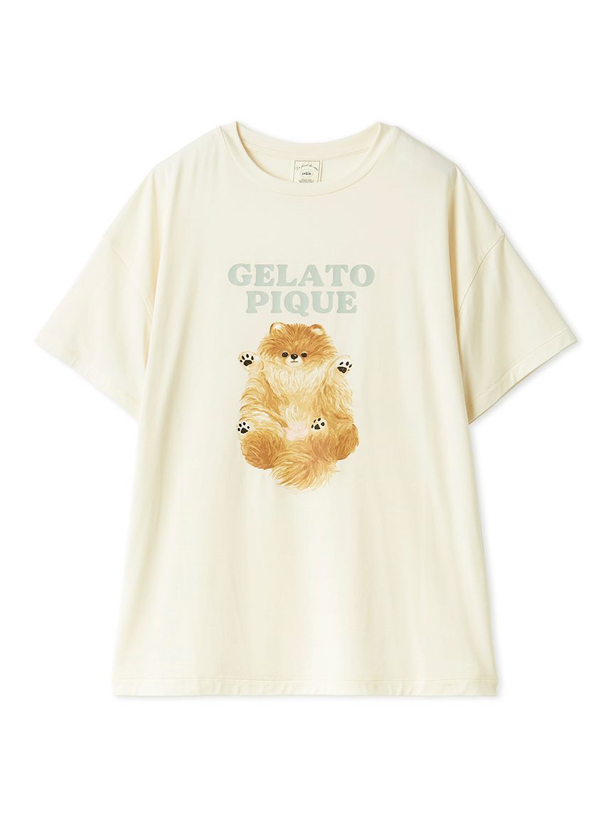 gelato pique「ドッグワンポイントTシャツ」|ルームウェア|CRM