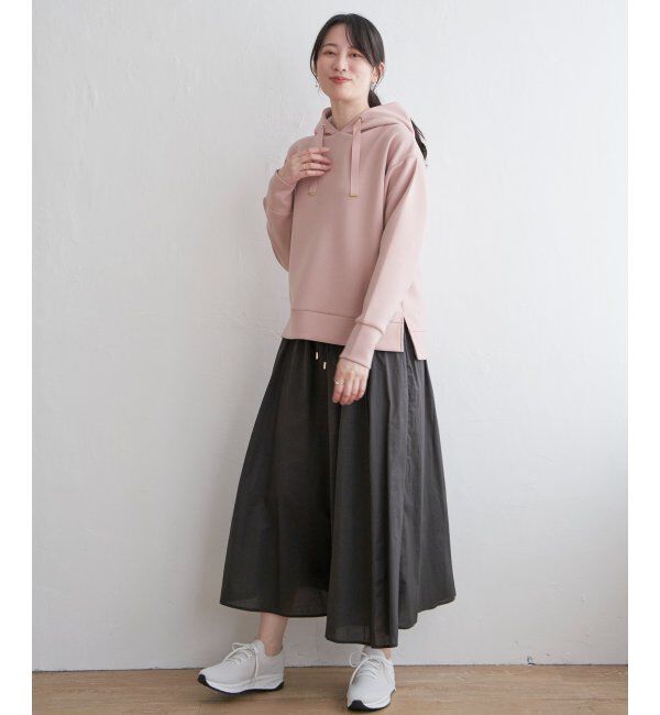 ikka「GOKU楽ダンボールフードパーカー」|パーカー|