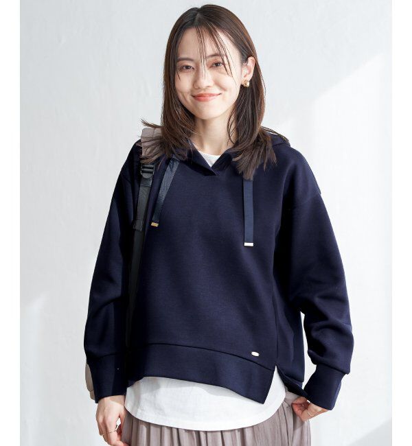 ikka「GOKU楽ダンボールフードパーカー」|パーカー|