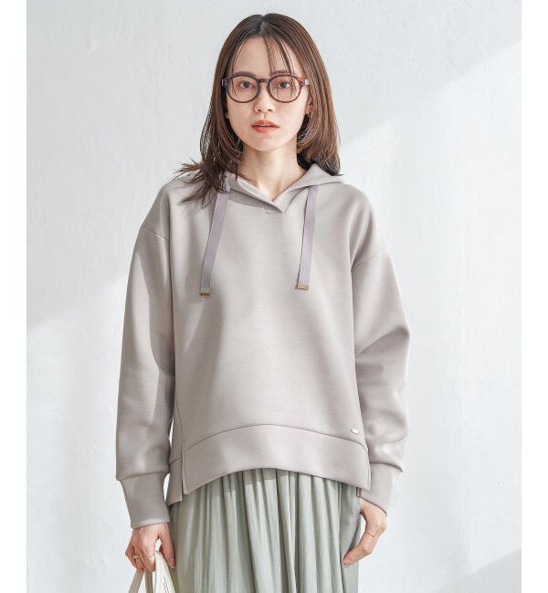 ikka「GOKU楽ダンボールフードパーカー」|パーカー|