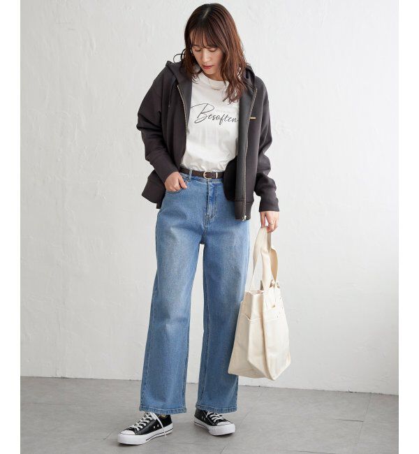 ikka「GOKU楽カノコダンボールパーカ」|パーカー|