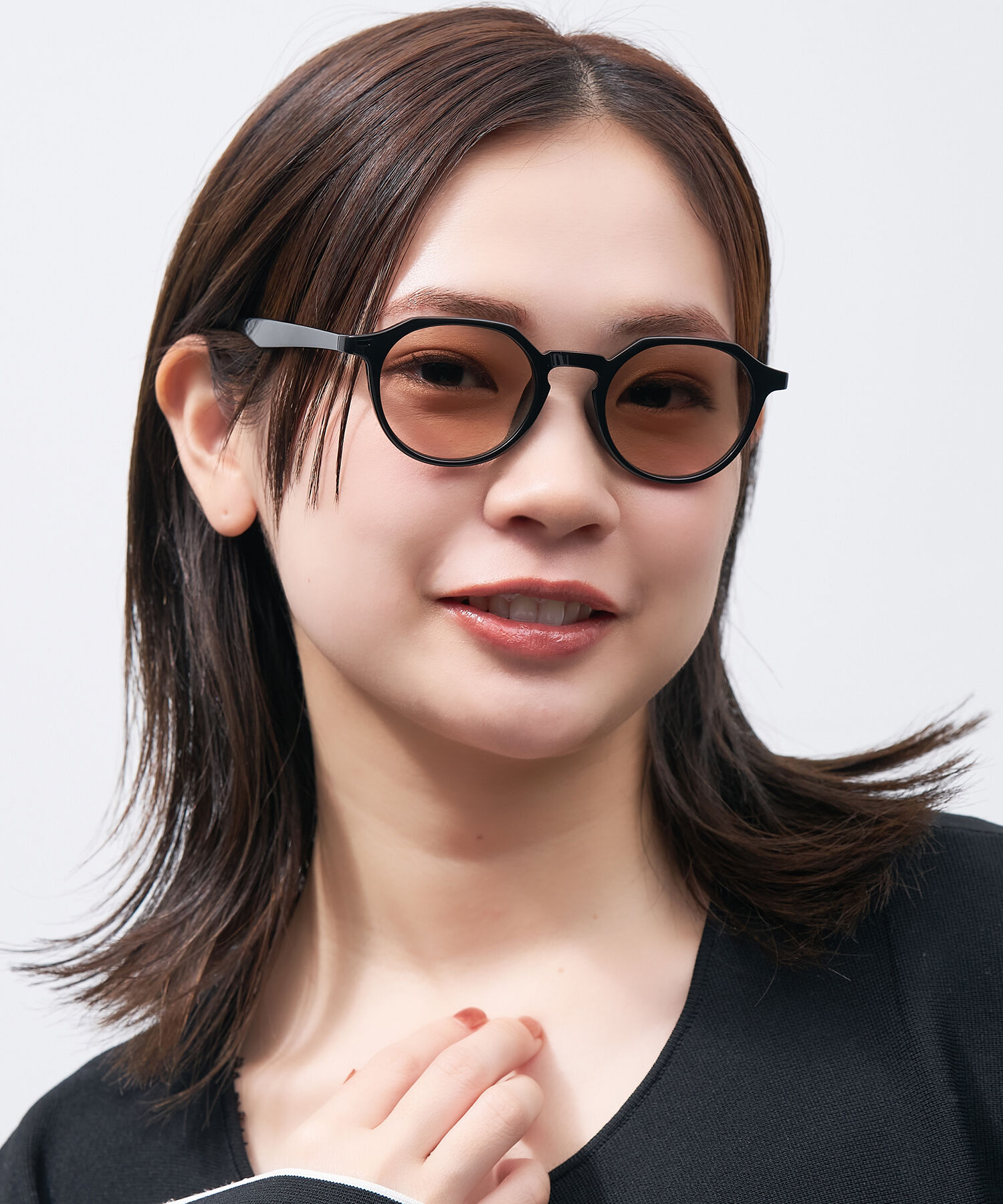  「【WEB限定】ボストン型 サングラス 調光サングラス 紫外線対策 ※一部レンズの色が変わるサングラス 」|サングラス|