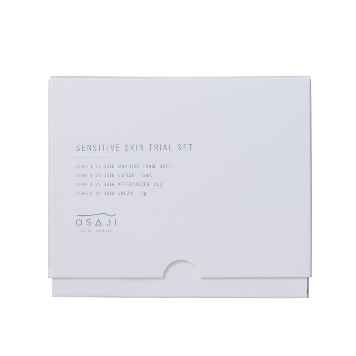 OSAJI「センシティブ　スキン　トライアルセット」|洗顔料|