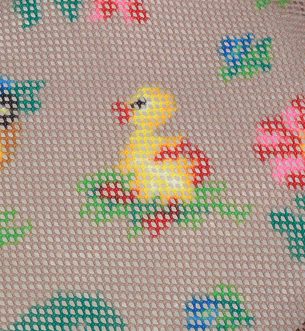 FEILER「ハイジ　メッシュ転写プリントポーチ　HEMP-171021」|ポーチ|