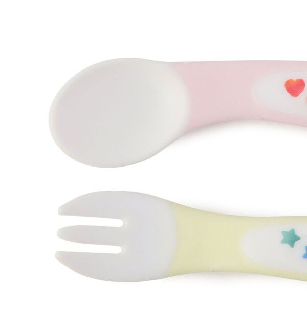 LOVERARY BY FEILER「ハッピーポップニコ　スプーン&フォークセット　L/SKHPO-233108」|食器・キッチングッズ|