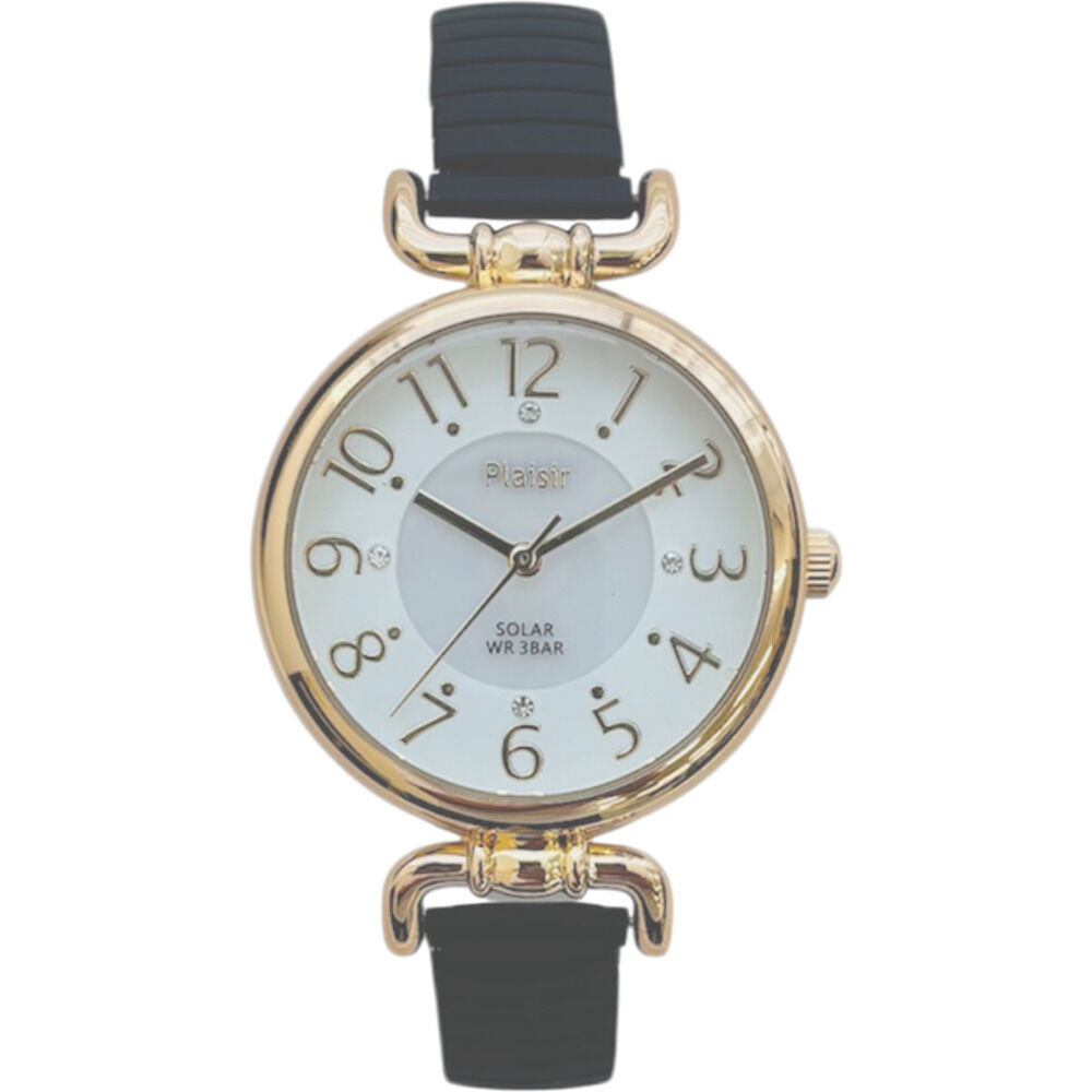 BACKYARD FAMILY「プレジール 腕時計 Plaisir TSS-904 通販 リストウォッチ ソーラーウォッチ」|腕時計|ブラック1