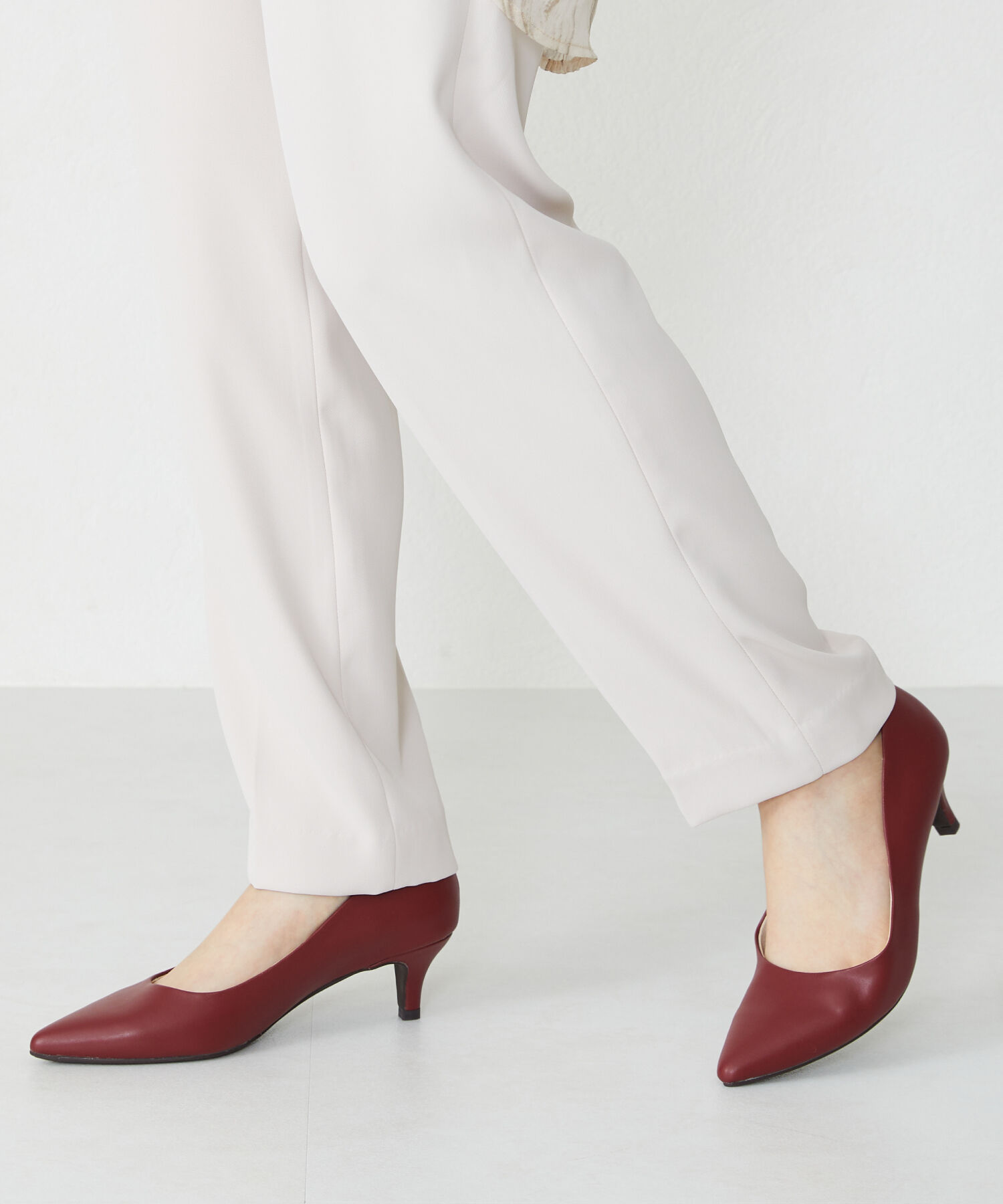 ORiental TRaffic「【跳べるパンプス/シリーズ累計１５０万足突破】ミドルヒール パンプス /R-3202 オフィス」|パンプス|