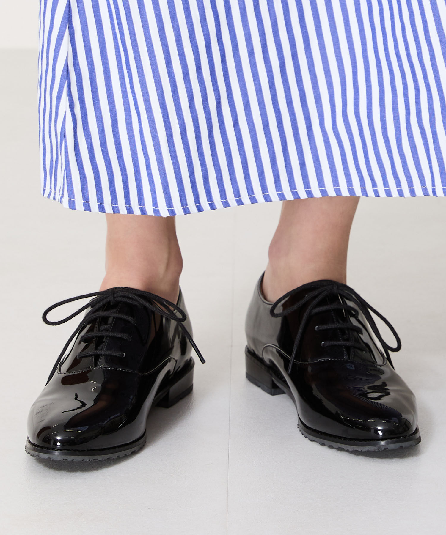 ORiental TRaffic「【防水】アーモンドトゥレースアップレインシューズ/R-1018 レインシューズ レイン 人気 定番 トレンド」|パンプス|