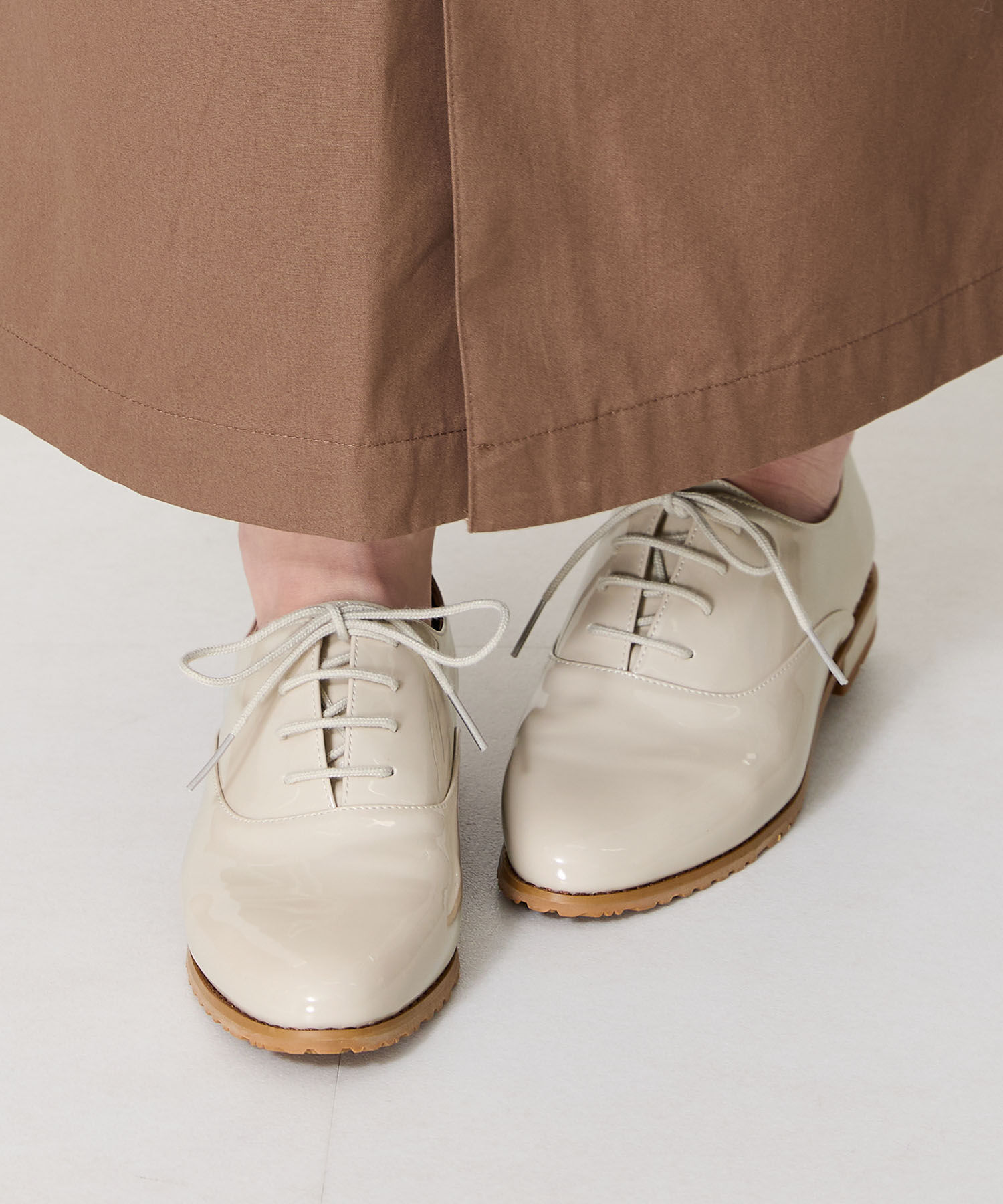 ORiental TRaffic「【防水】アーモンドトゥレースアップレインシューズ/R-1018 レインシューズ レイン 人気 定番 トレンド」|パンプス|