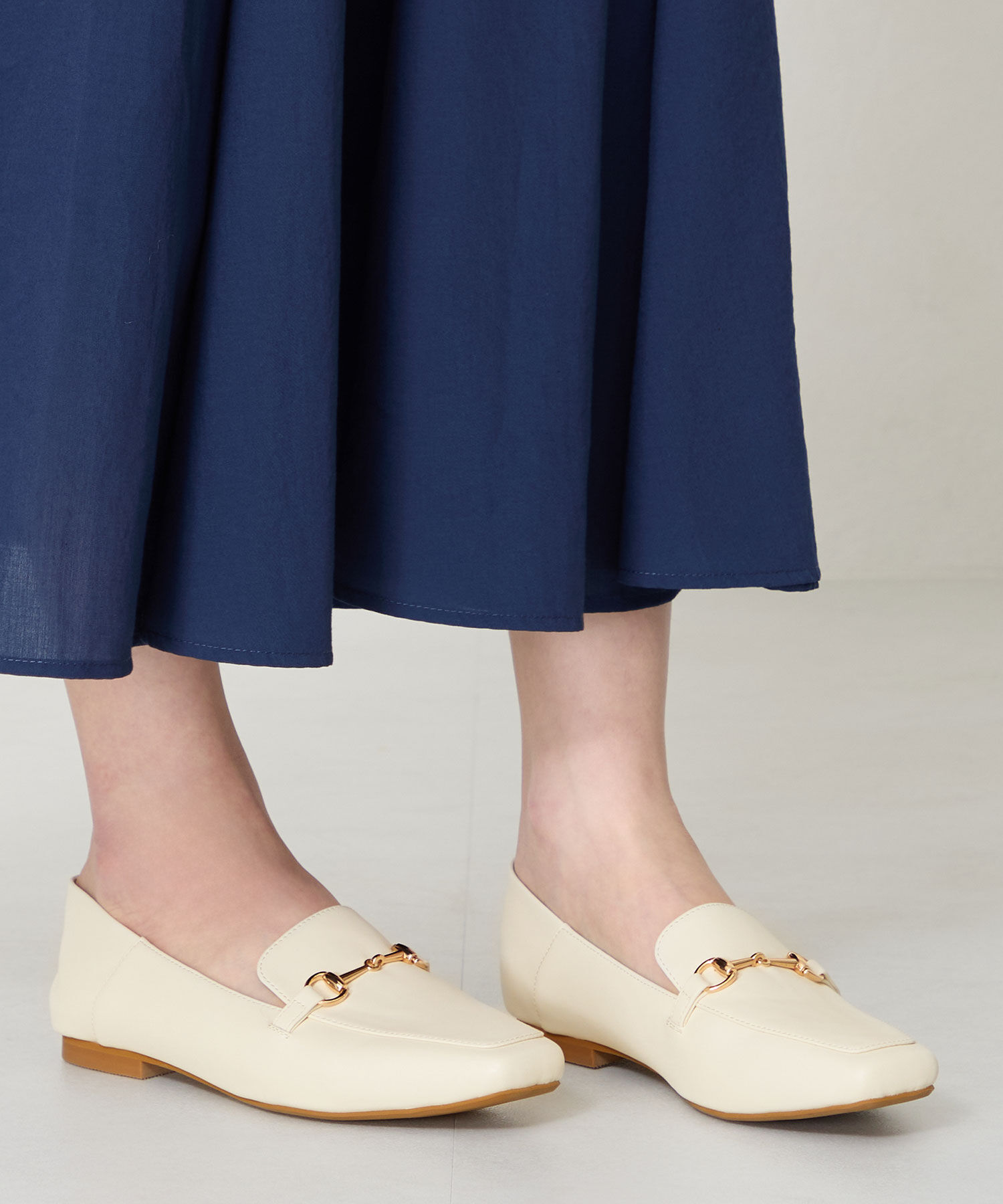 WA Oriental TRaffic「【WEB限定/累計2万足突破】ビット モチーフ バブーシュ ローファー /R-4010 通勤靴 」|パンプス|