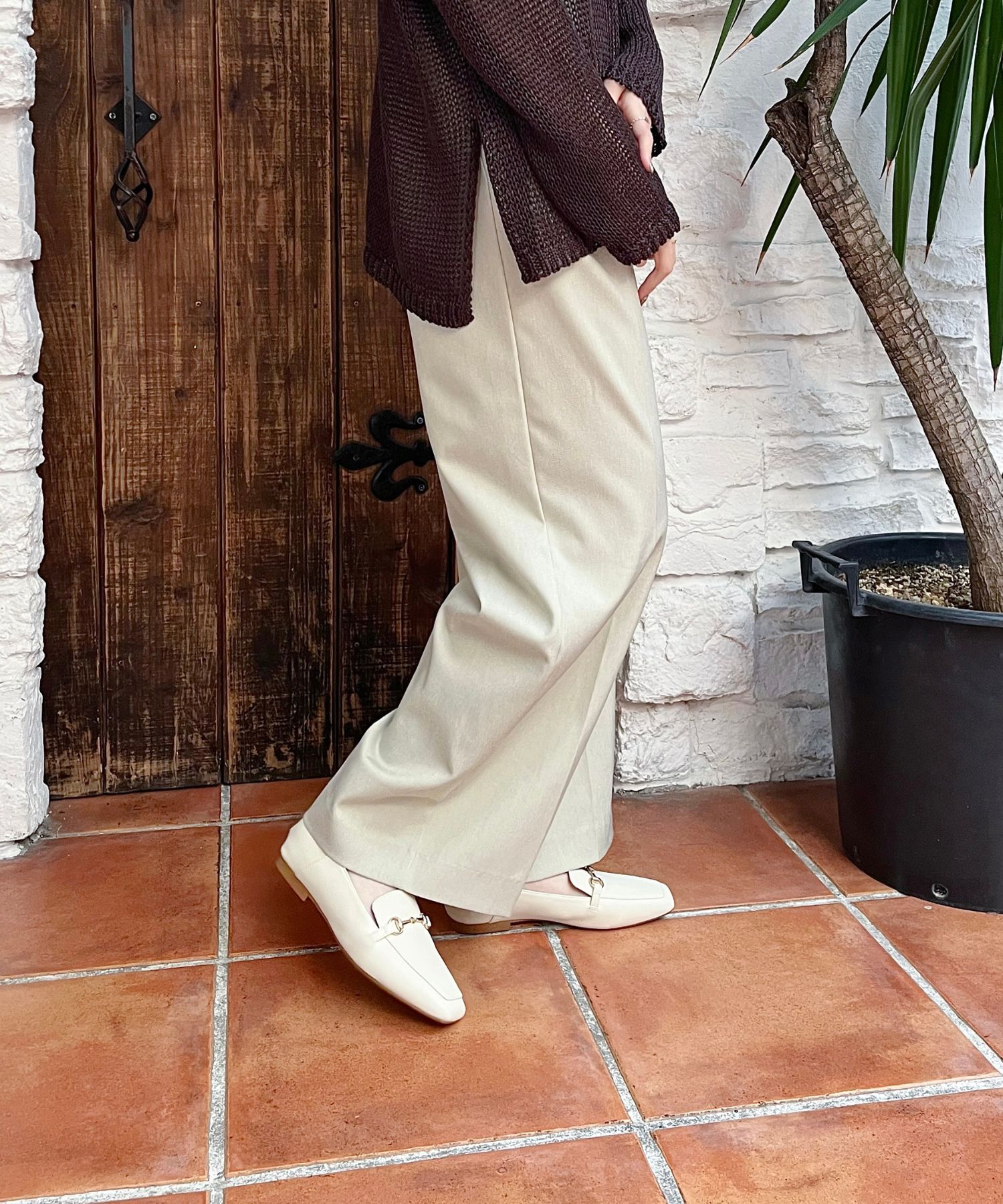 WA Oriental TRaffic「【WEB限定/累計2万足突破】ビット モチーフ バブーシュ ローファー /R-4010 通勤靴 」|パンプス|