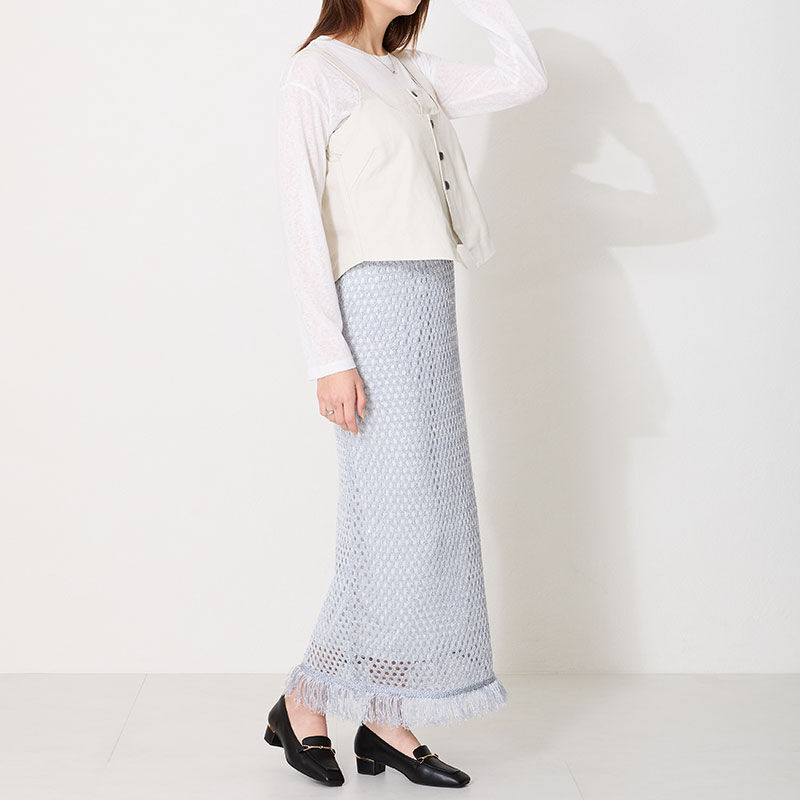 WA Oriental TRaffic「●人気シリーズ●メタリックラインビットヒールローファー/52101 ローファー」|パンプス|