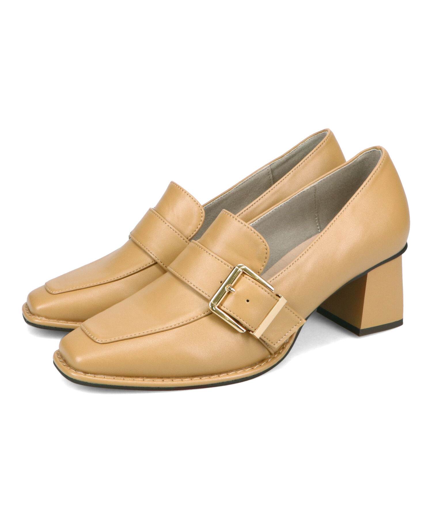 ORiental TRaffic「ベルトデザインヒールローファー/51315」|パンプス|