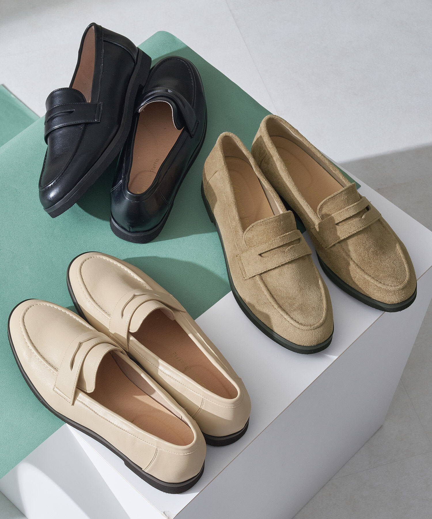 WA Oriental TRaffic「●2026春夏新作●軽量 ソフト ローファー /62116」|ローファー|KHAKI