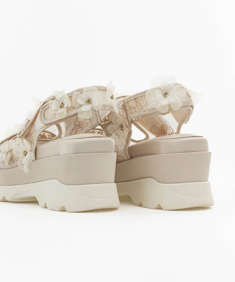  「フラワースポーツサンダル」|サンダル|