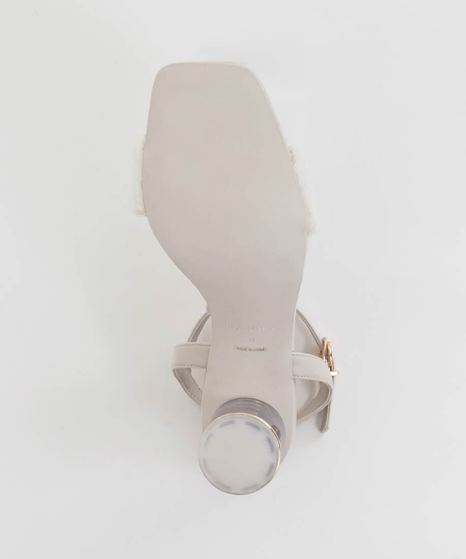  「チェリーヒールストラップサンダル」|サンダル|