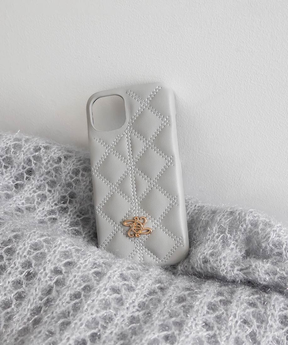  「キルティングスマートフォンケース」|モバイルケース|