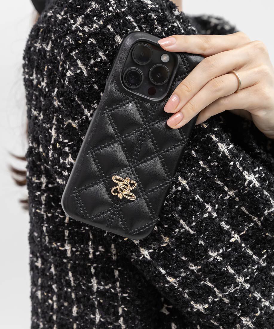  「キルティングスマートフォンケース」|モバイルケース|