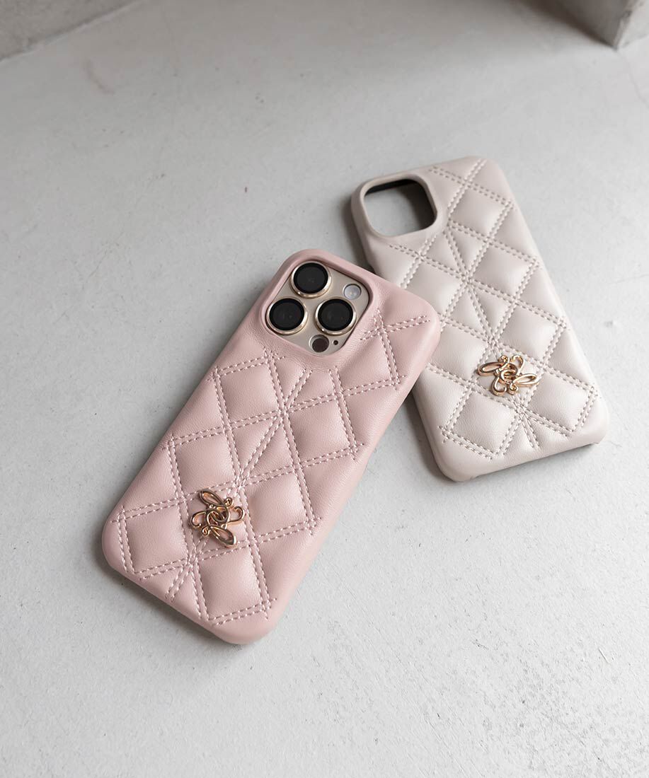  「キルティングスマートフォンケース」|モバイルケース|