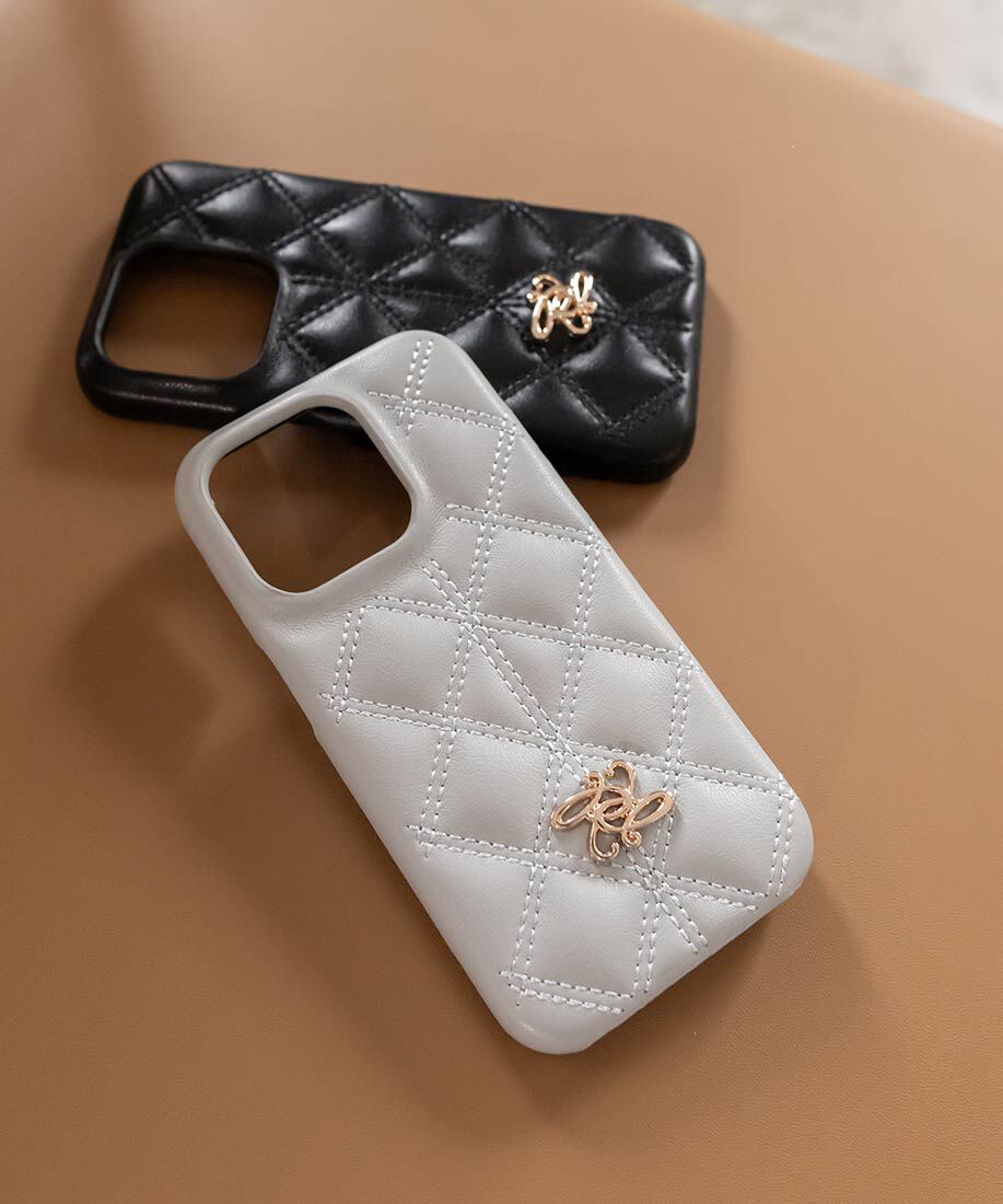  「キルティングスマートフォンケース」|モバイルケース|