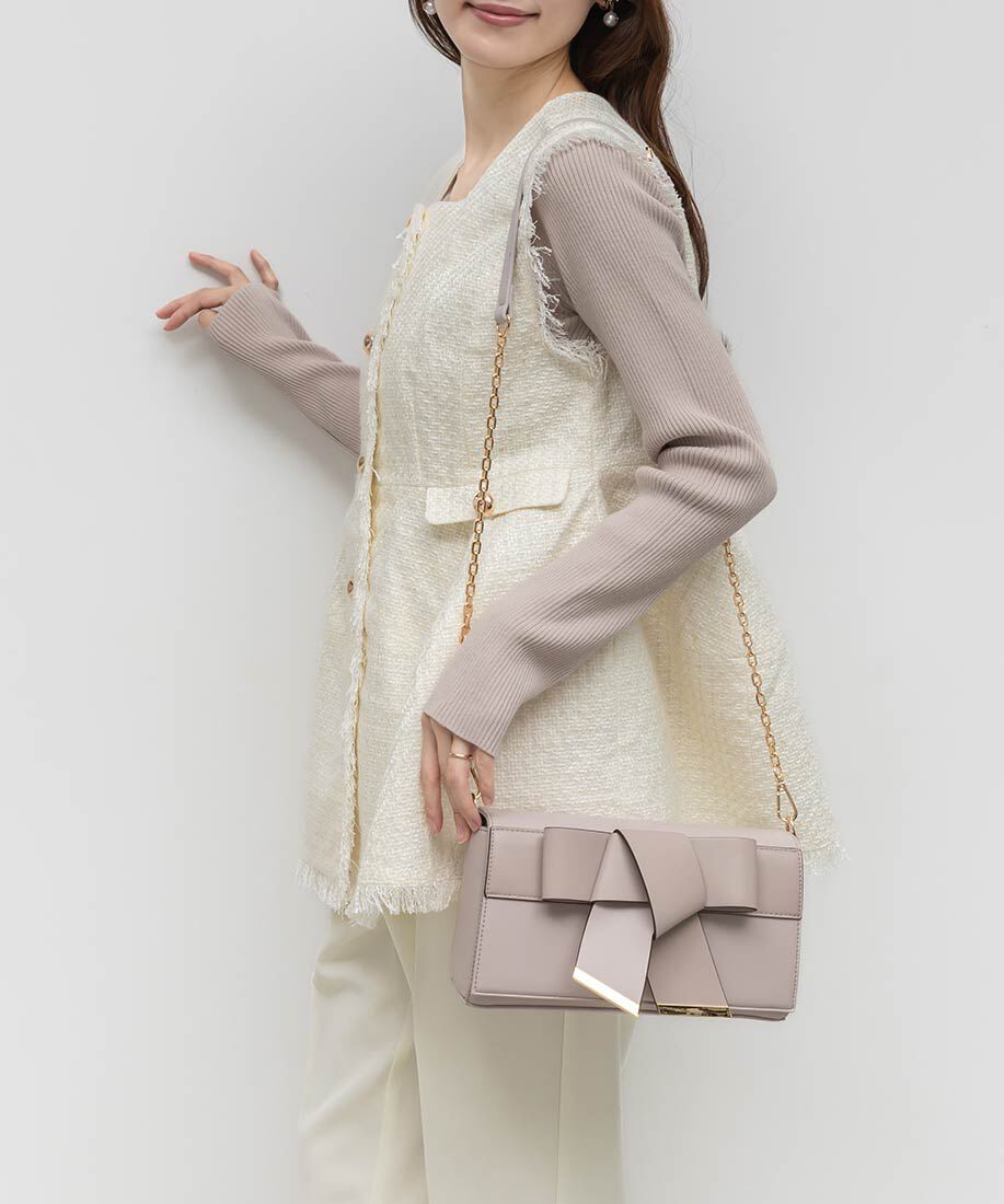  「2WAY リボンベルトショルダーバッグ」|ショルダー・メッセンジャー|