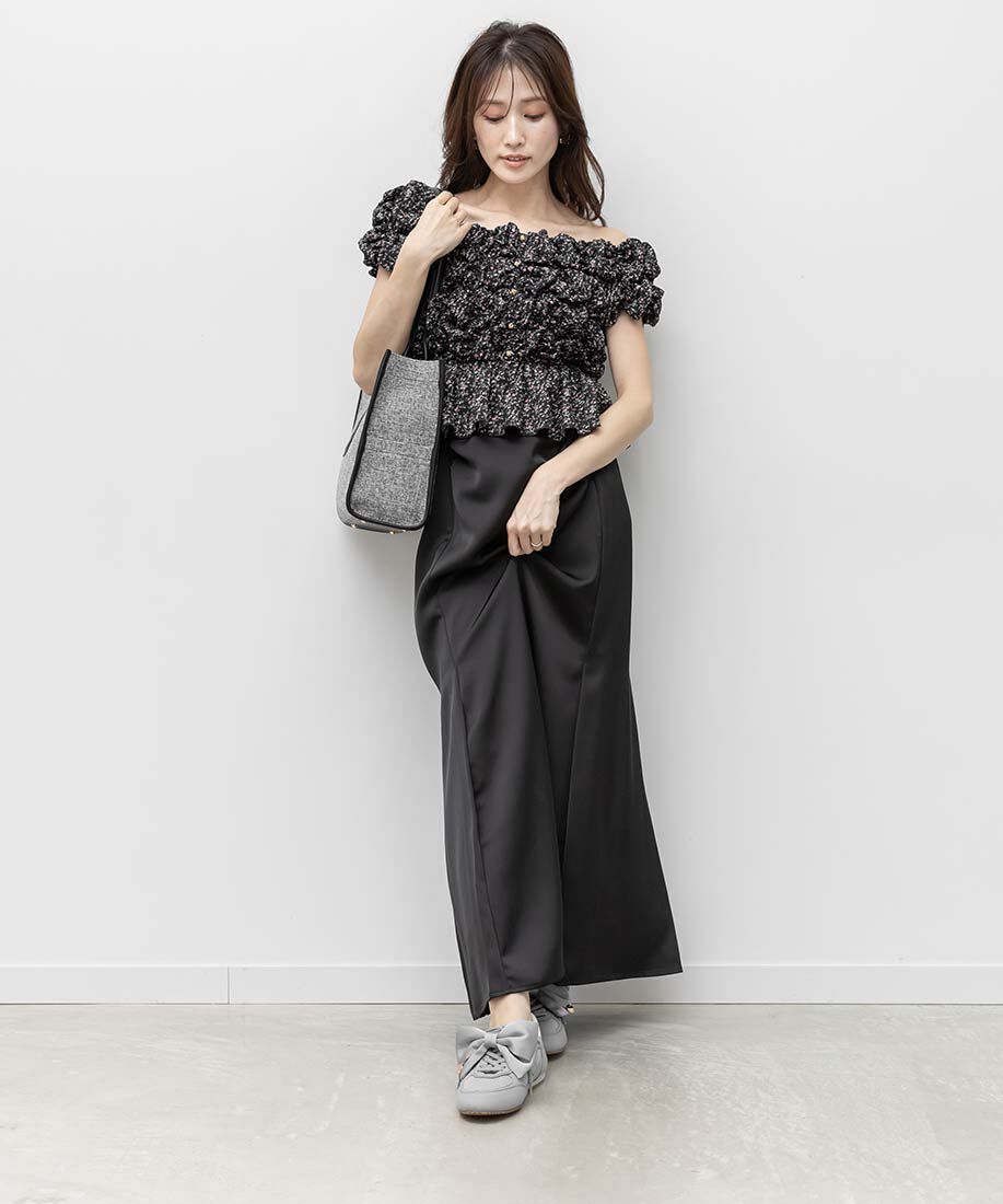  「2WAY サテンリボンロープロファイルスニーカー」|スニーカー|