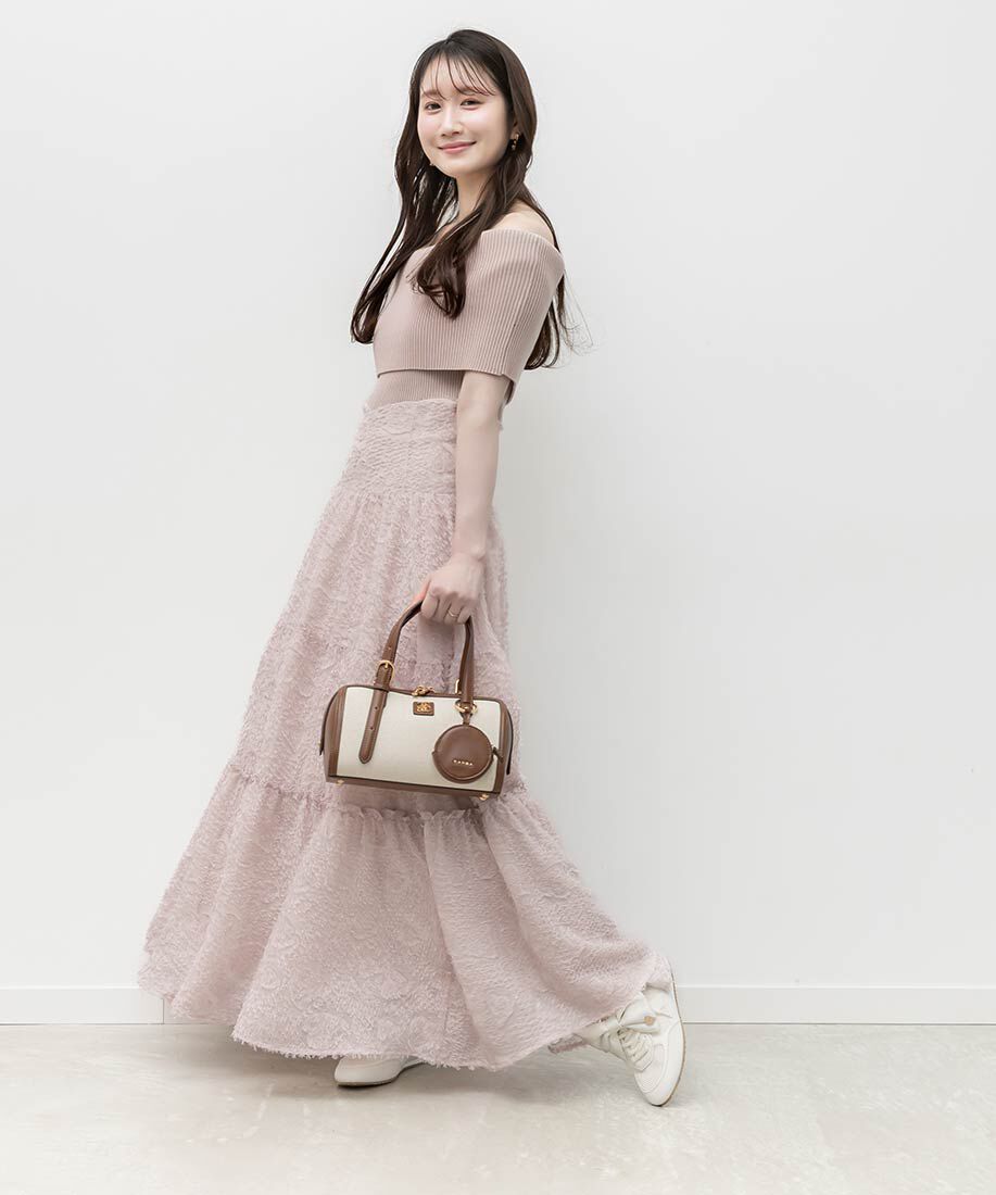  「2WAY サテンリボンロープロファイルスニーカー」|スニーカー|