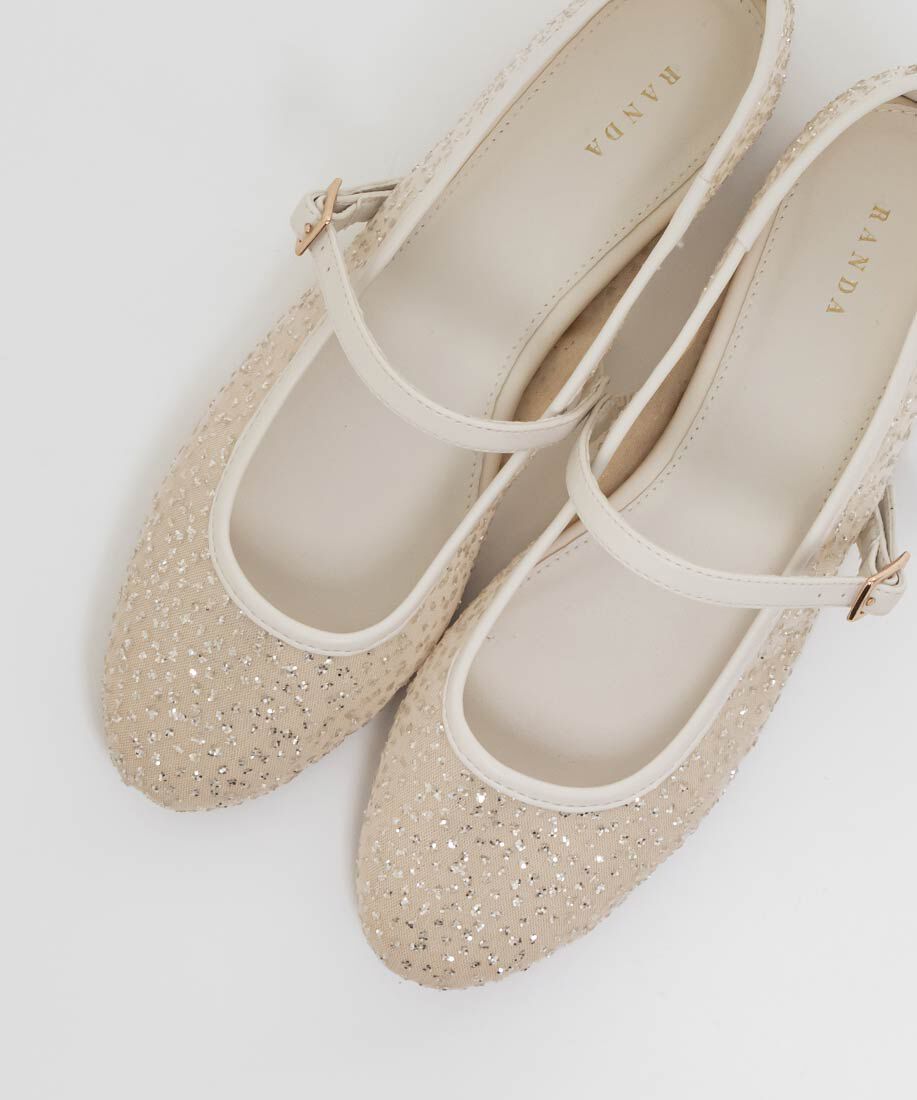  「ラウンドトゥストラップパンプス」|パンプス|