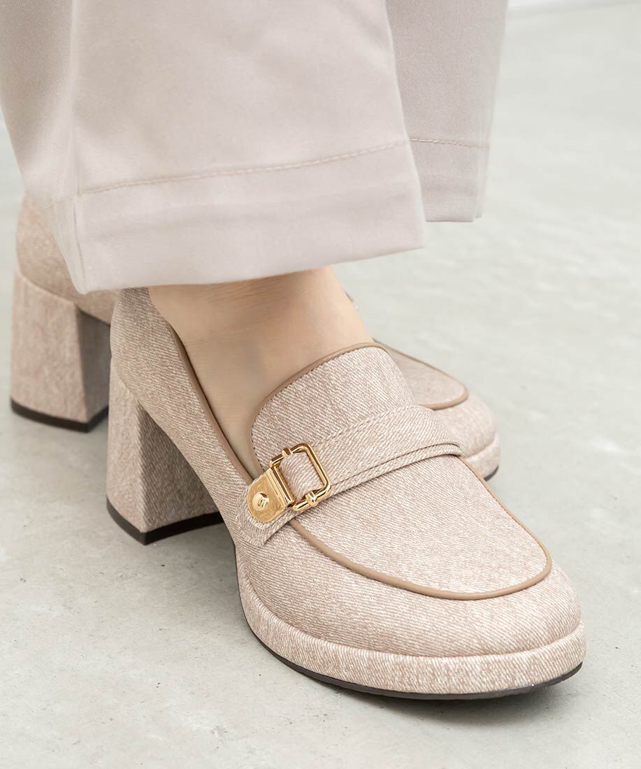  「バックルデザインストームローファー」|ローファー|