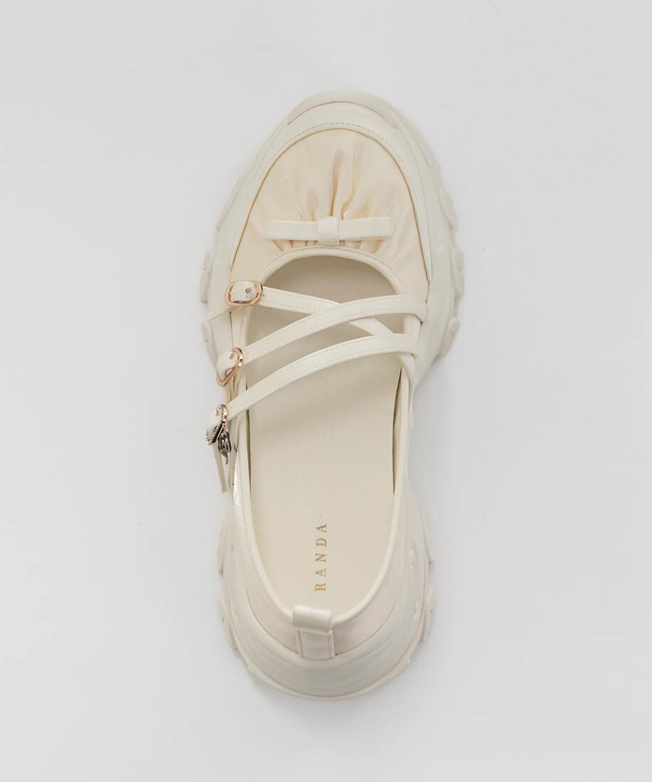  「ボリュームソールクロスベルトスニーカー」|スニーカー|