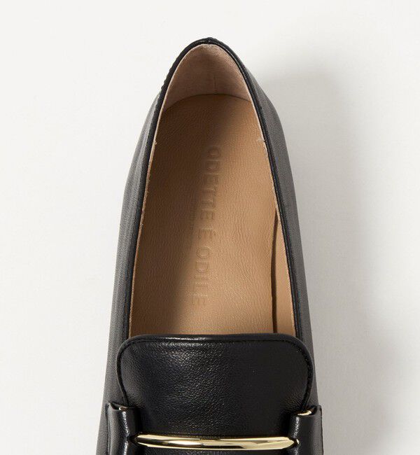 ODETTE E ODILE「メタルロッドローファーフラット10&uarr;」|ローファー|