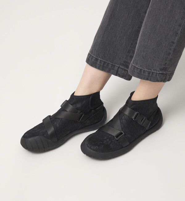 SY UNITED ARROWS「＜SY＞オブリークレース ショートブーツ30」|ショートブーツ|