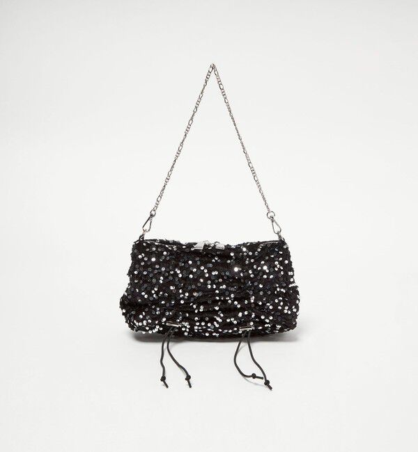 SY UNITED ARROWS「＜SY＞ ギャザーハンド」|ショルダー・メッセンジャー|SILVER