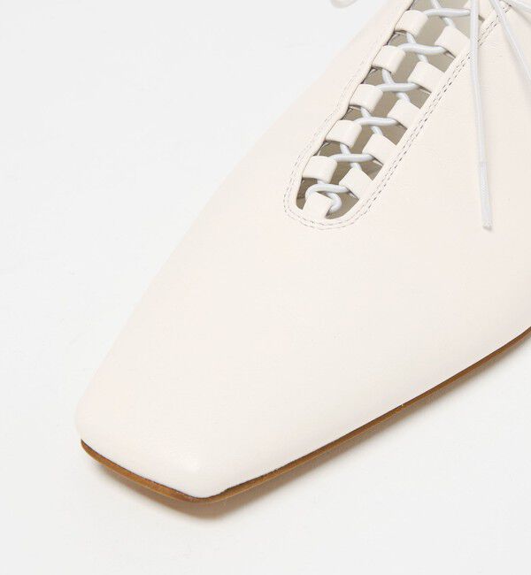 ODETTE E ODILE「ファインレースアップ フラット10&uarr;」|パンプス|