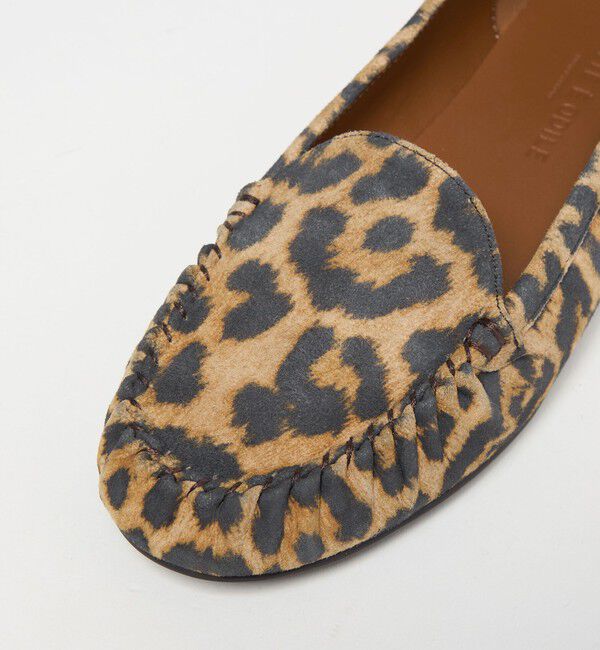 ODETTE E ODILE「プレーンハンドソーンモカ フラット15&uarr;」|モカシン|