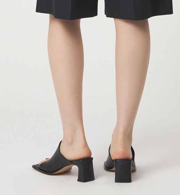 ODETTE E ODILE「ワイドスクエアミュール サンダル60」|サンダル|