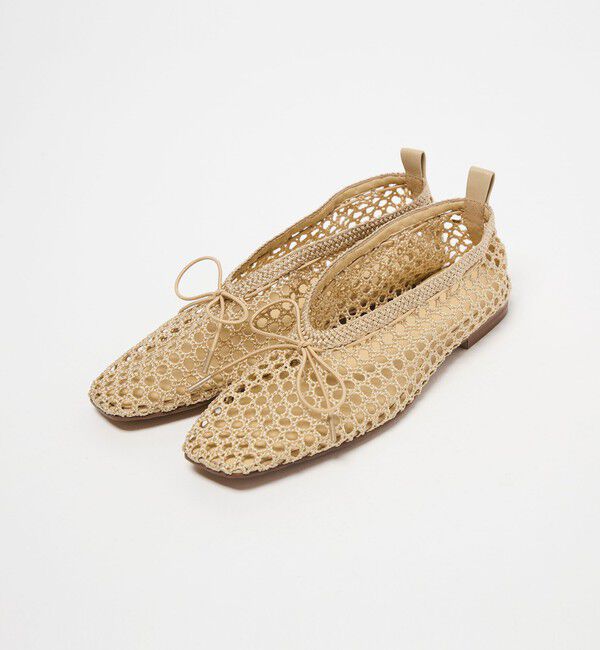 ODETTE E ODILE「ニットバレエ フラット10&uarr;」|バレエシューズ|