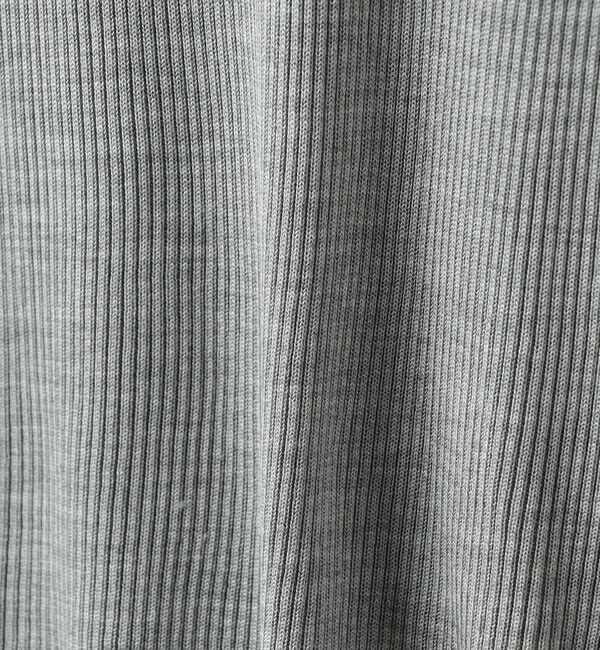 UNITED ARROWS「シルクリブ タートルネック ニット」|ニット・セーター|