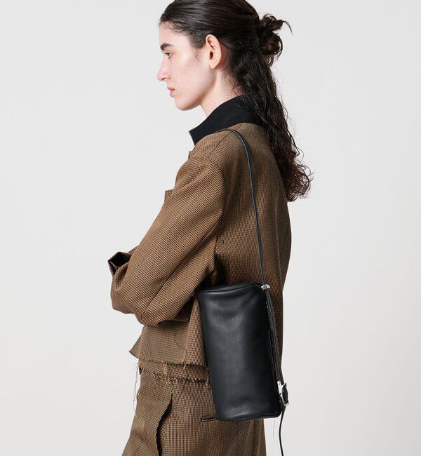 AEWEN MATOPH「＜AEWEN MATOPH＞V＆H ３WAY レザーミニバッグ」|ショルダー・メッセンジャー|BLACK