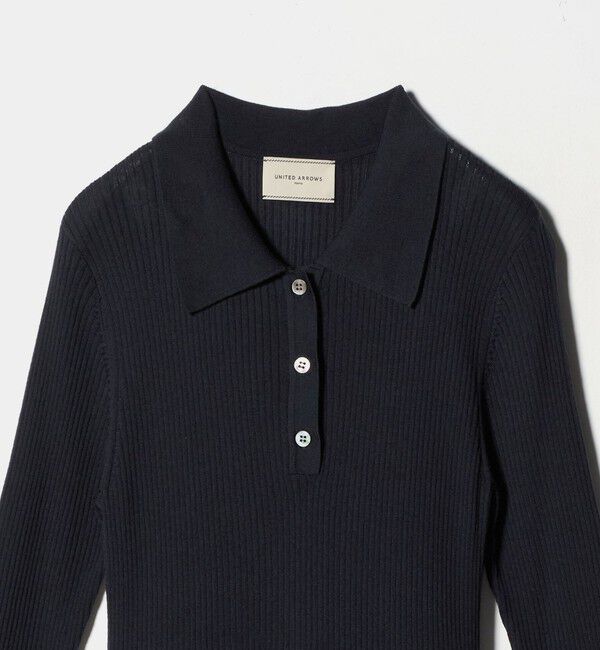 UNITED ARROWS「フィット ＆ フレア ポロワンピース」|ワンピース|