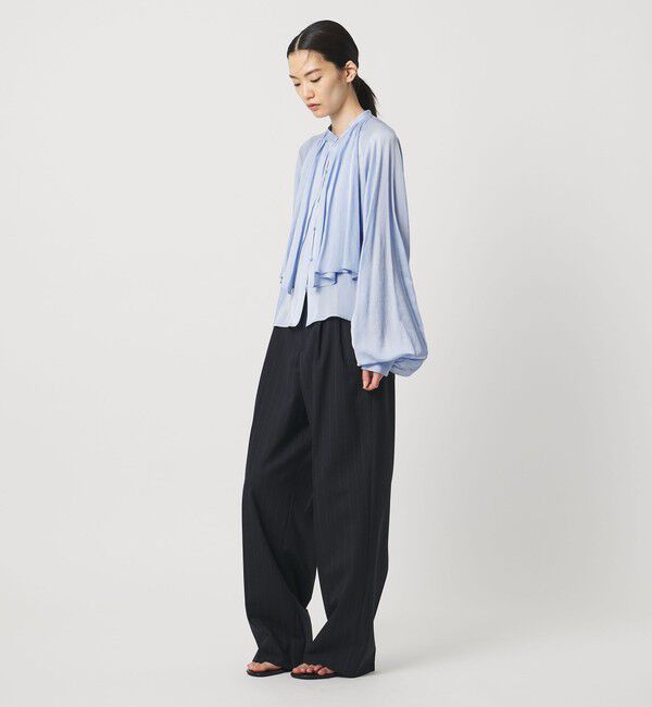 AEWEN MATOPH「＜AEWEN MATOPH＞スカーフ ラグランブラウス ‐ウォッシャブル‐」|シャツ・ブラウス|